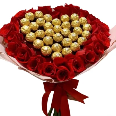 Buchetul dulce Romantism Etern Ferrero